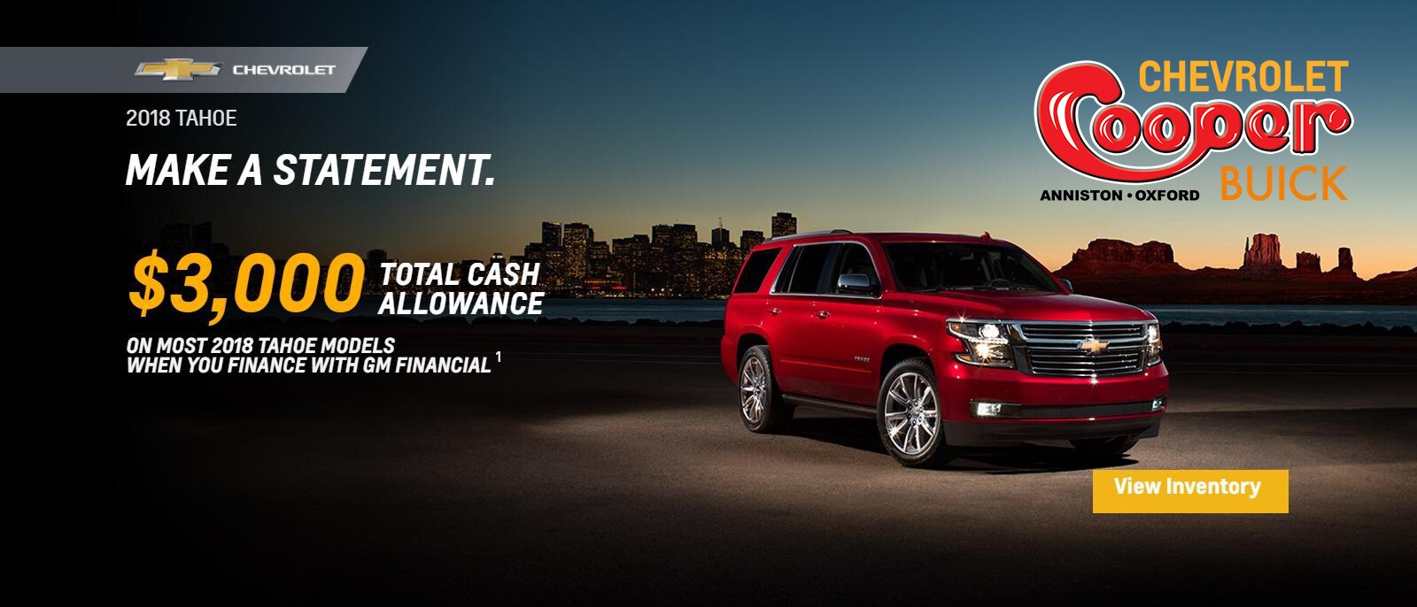 Cooper Chevrolet Buick Inc Chevrolet and Buick dealership in Anniston