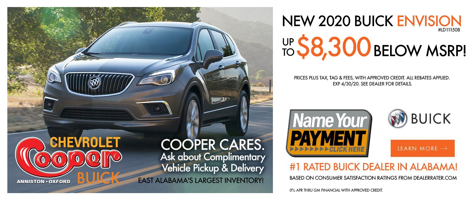 Cooper Chevrolet Buick Inc Chevrolet and Buick dealership in Anniston