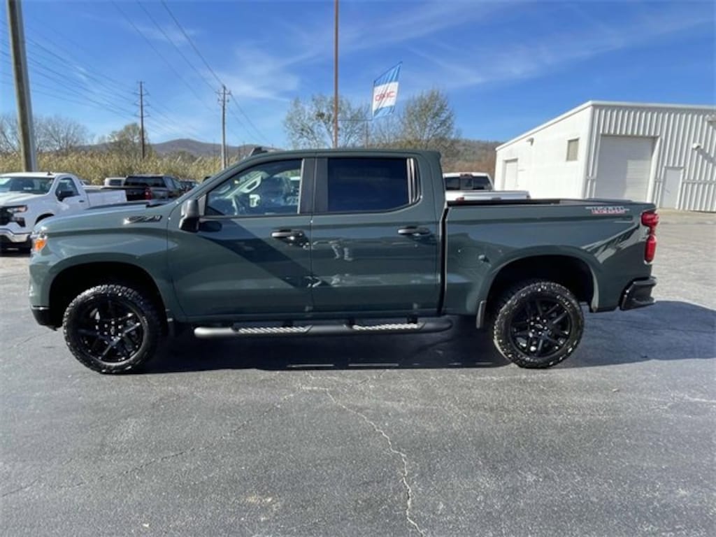 New 2026 Chevrolet Silverado 1500 Custom Trail Boss Truck Crew Cab