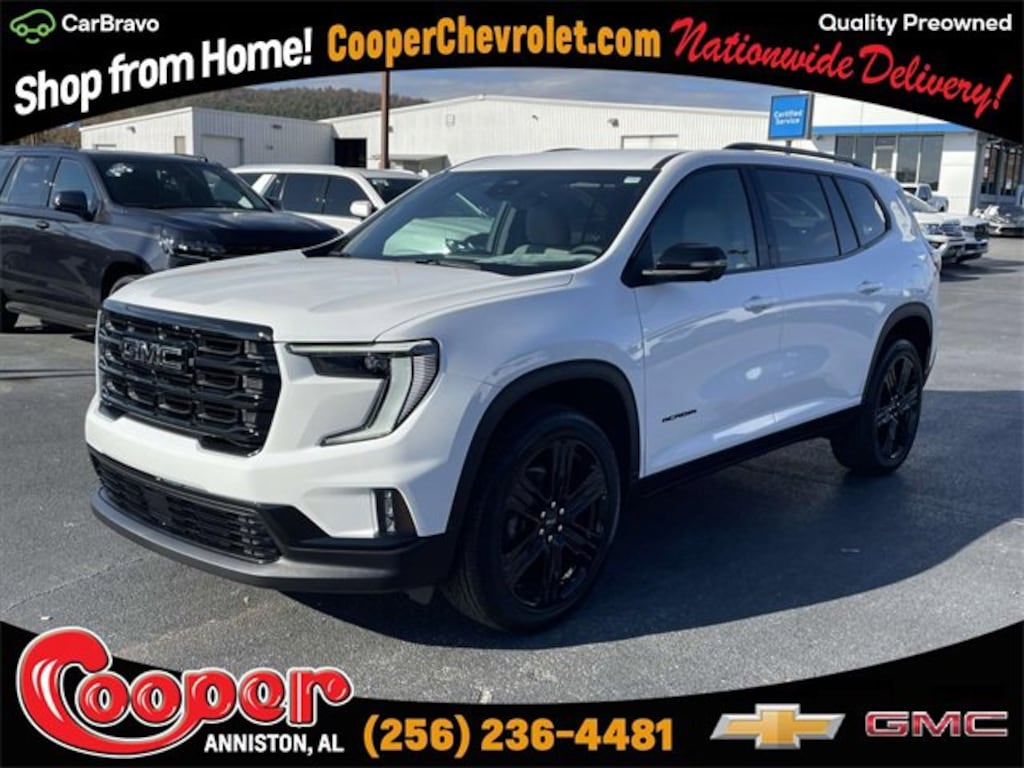 New 2026 GMC Acadia Elevation SUV