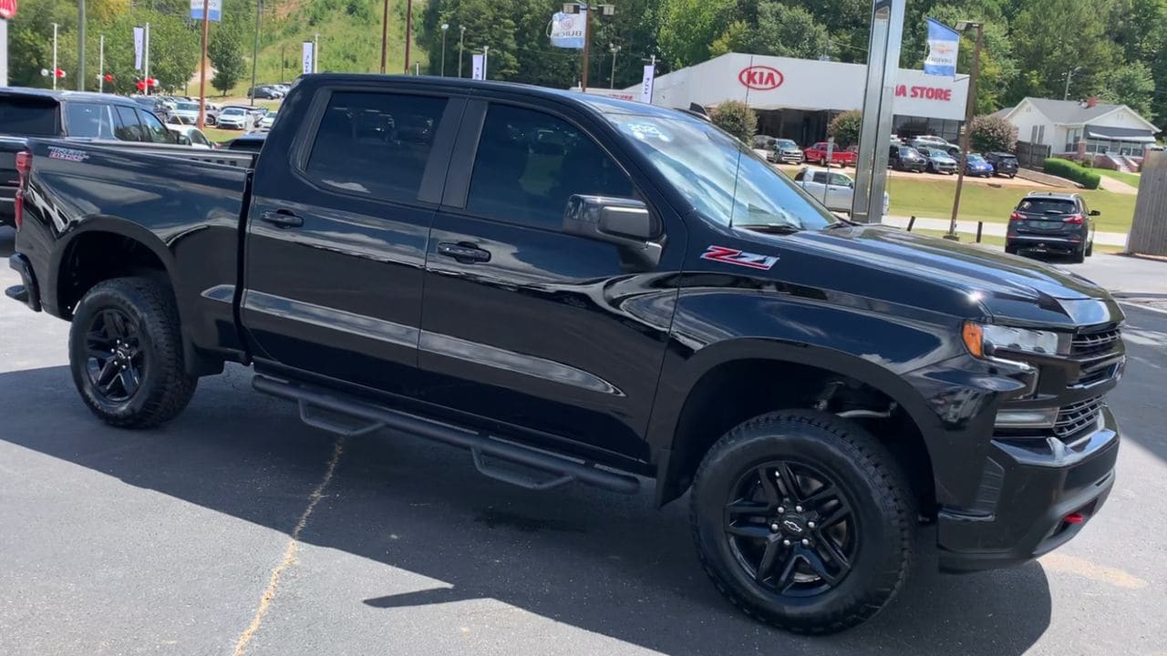 Used 2021 Chevrolet Silverado 1500 LT Trail Boss with VIN 1GCPYFED7MZ319077 for sale in Anniston, AL