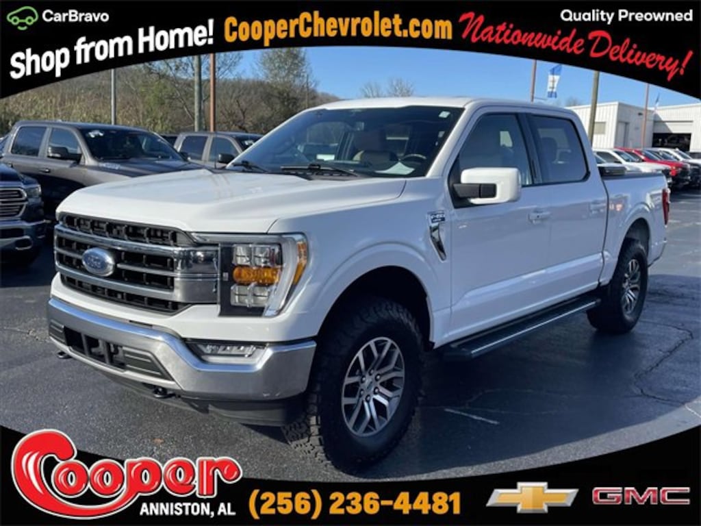 Used 2021 Ford F-150 Lariat Truck SuperCrew Cab