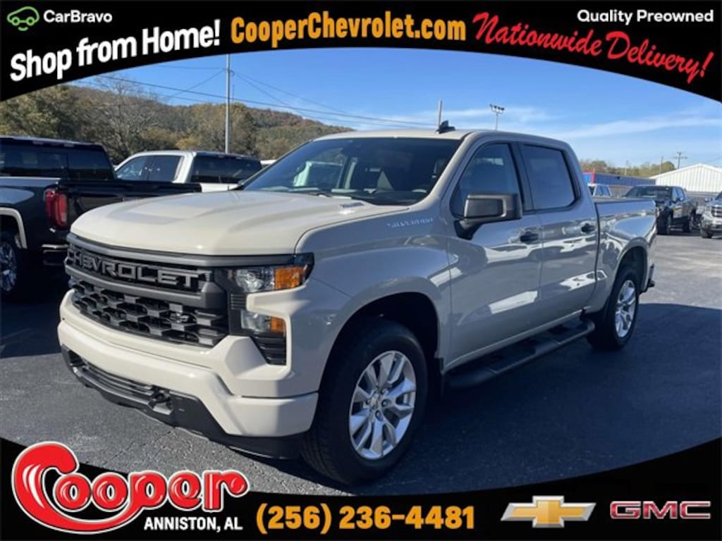 New 2026 Chevrolet Silverado 1500 Custom Truck Crew Cab