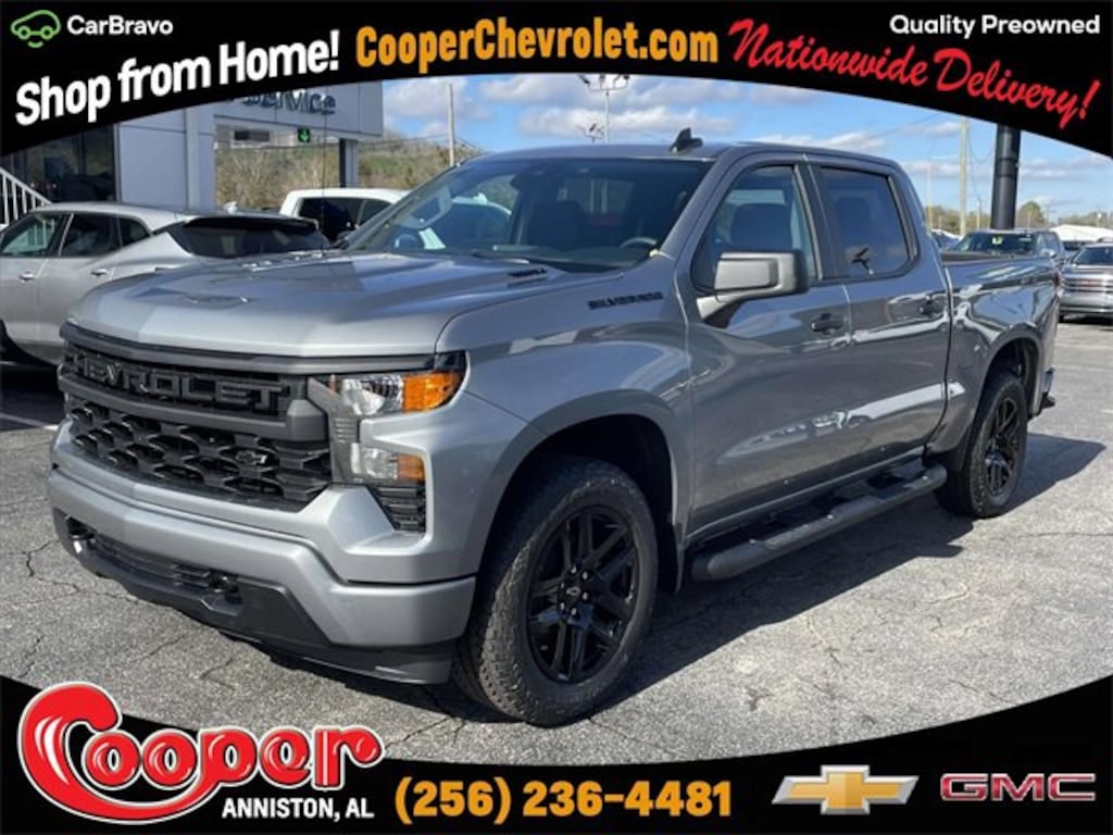 New 2026 Chevrolet Silverado 1500 Custom Truck Crew Cab