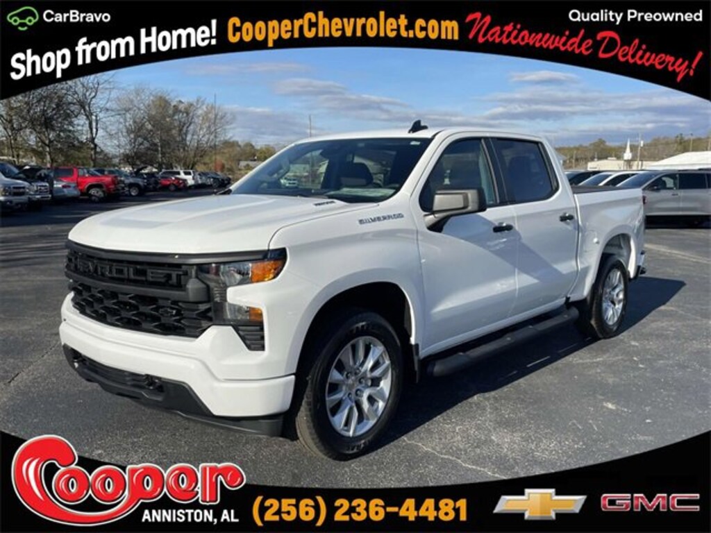 New 2026 Chevrolet Silverado 1500 Custom Truck Crew Cab