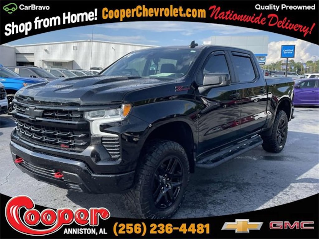 Used 2022 Chevrolet Silverado 1500 LT Trail Boss Truck Crew Cab
