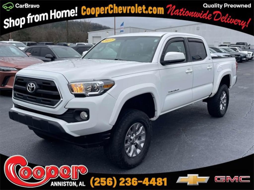 Used 2017 Toyota Tacoma SR5 V6 Truck Double Cab