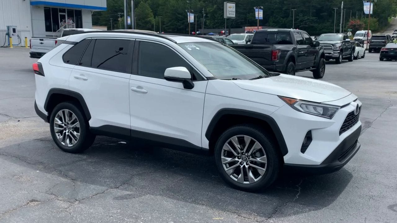 Used 2019 Toyota RAV4 XLE Premium with VIN 2T3C1RFV7KC010106 for sale in Anniston, AL