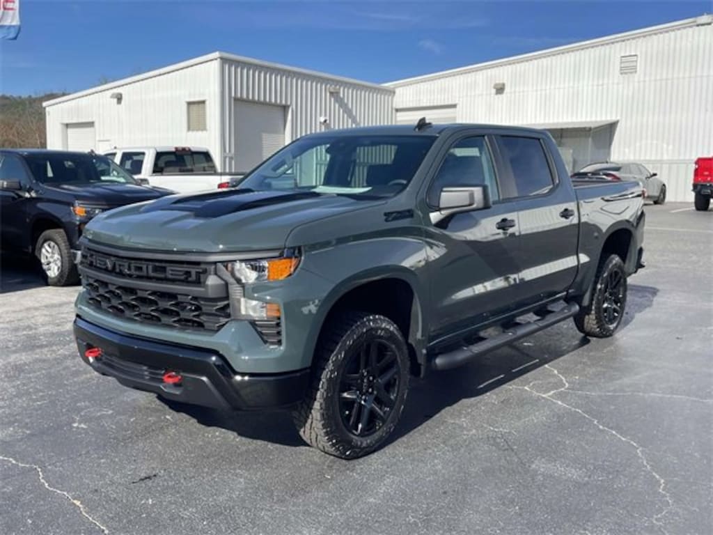 New 2026 Chevrolet Silverado 1500 Custom Trail Boss Truck Crew Cab