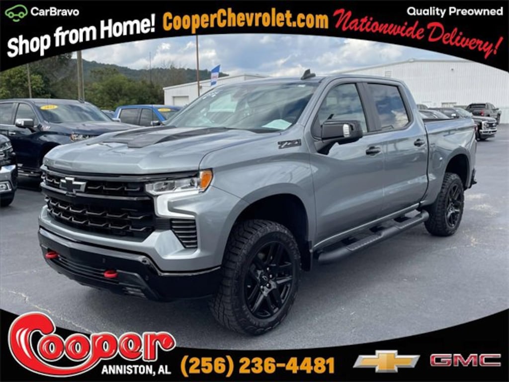 Used 2024 Chevrolet Silverado 1500 LT Trail Boss Truck Crew Cab
