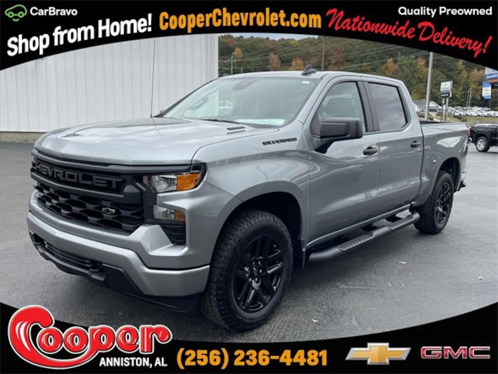 New 2026 Chevrolet Silverado 1500 Custom Truck Crew Cab