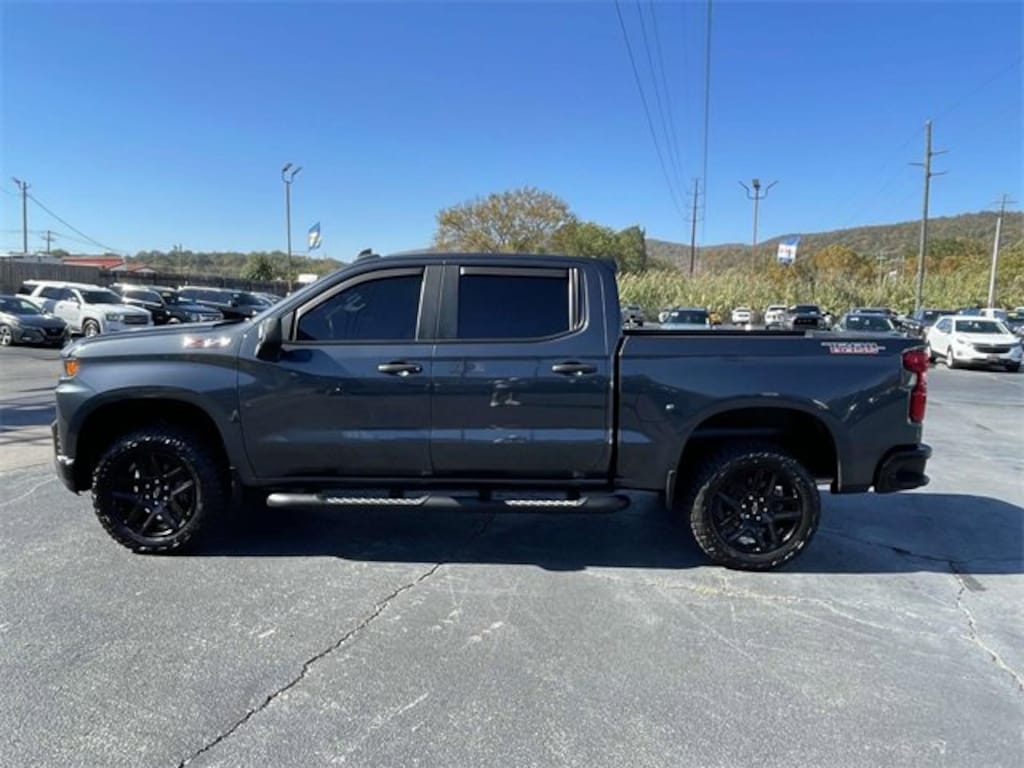 Used 2021 Chevrolet Silverado 1500 Custom Trail Boss Truck Crew Cab