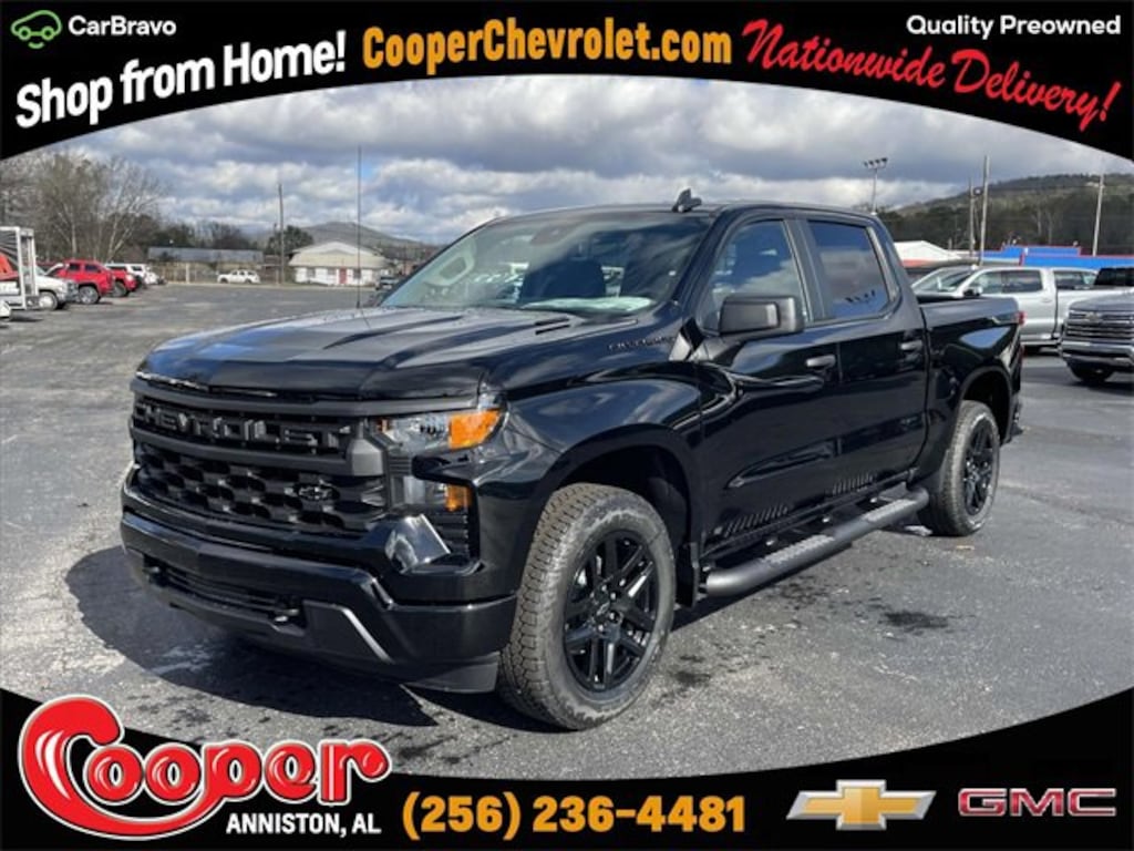 New 2026 Chevrolet Silverado 1500 Custom Truck Crew Cab