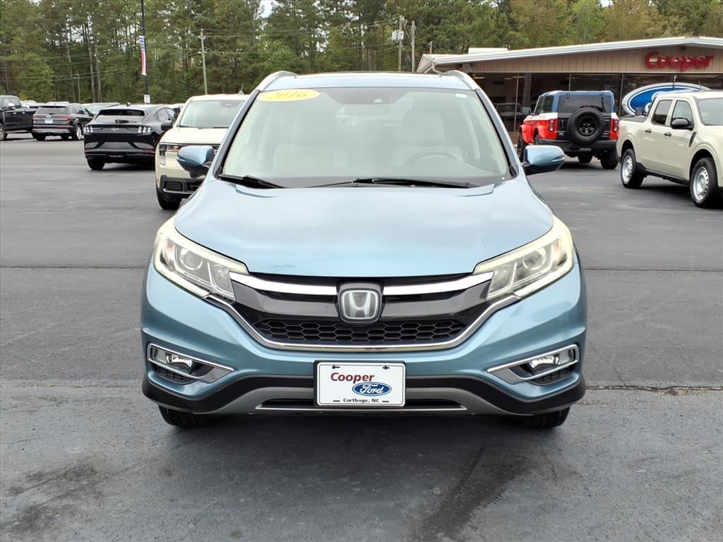 Used 2016 Honda CR-V Touring with VIN 5J6RM3H98GL003800 for sale in Carthage, NC