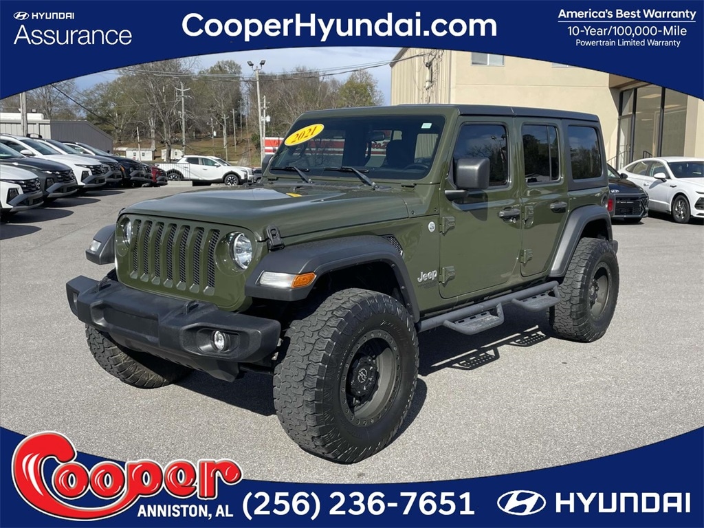 Used 2021 Jeep Wrangler Unlimited Sport S SUV