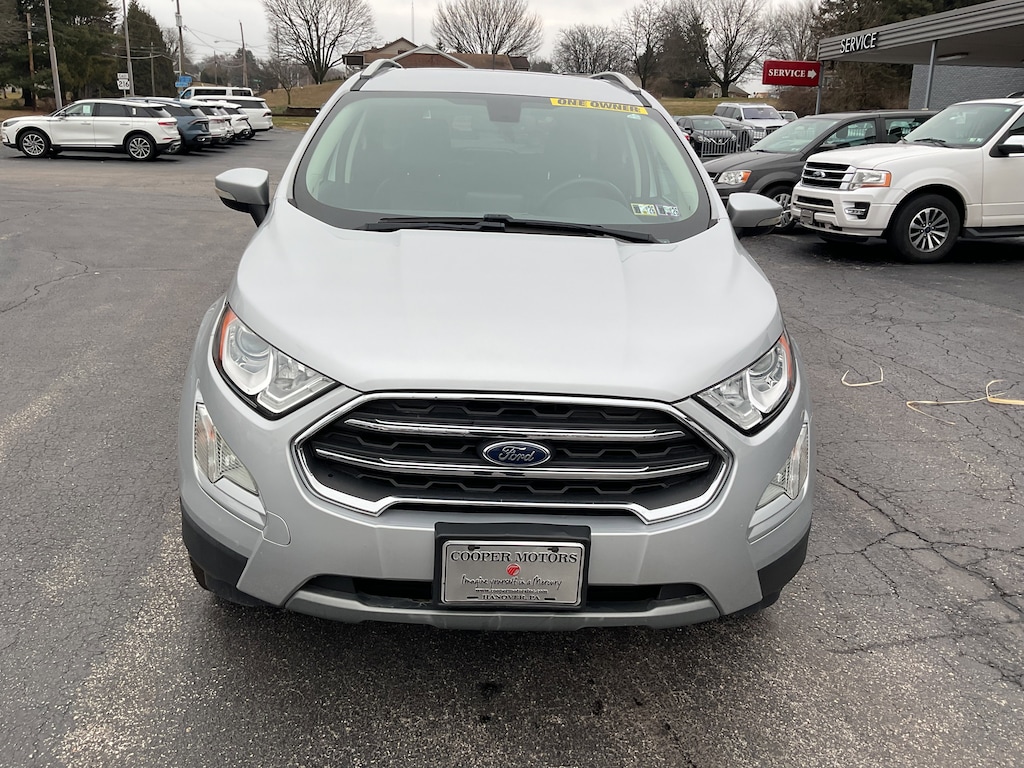Used 2021 Ford EcoSport Titanium with Navigation and Heated Leather and St Titanium 4WD