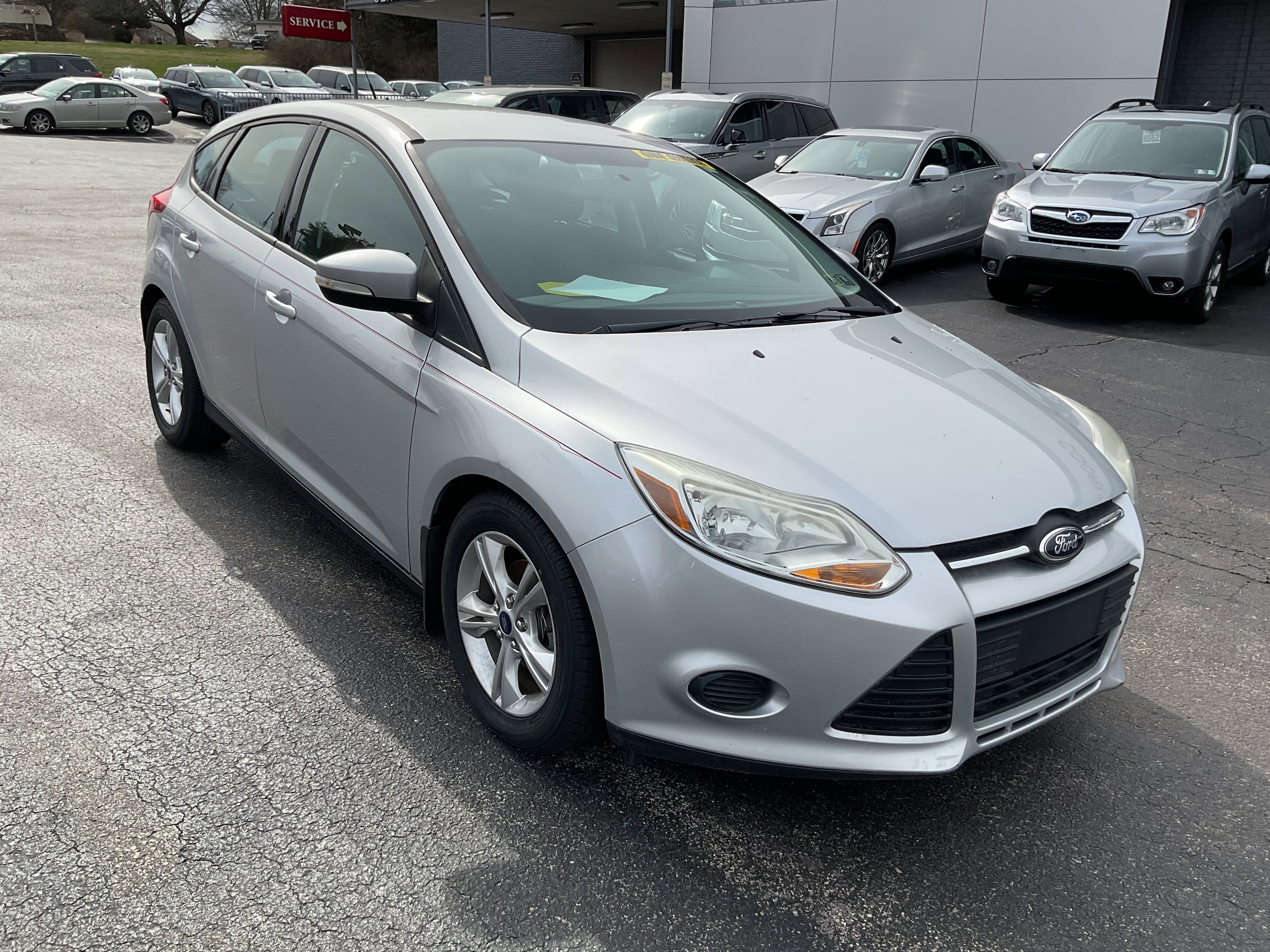 Used 2014 Ford Focus SE with VIN 1FADP3K22EL226937 for sale in Hanover, PA