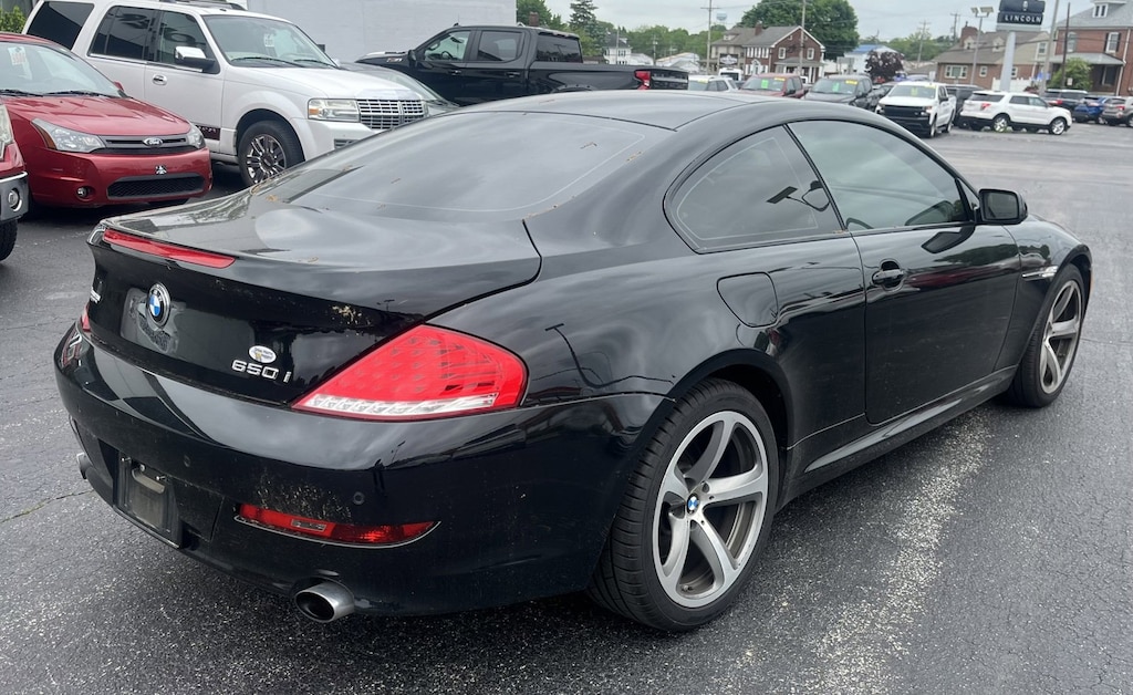 Used 2008 BMW 6 Series 650i with Navigation, Moon Roof, Heated Leather Coupe