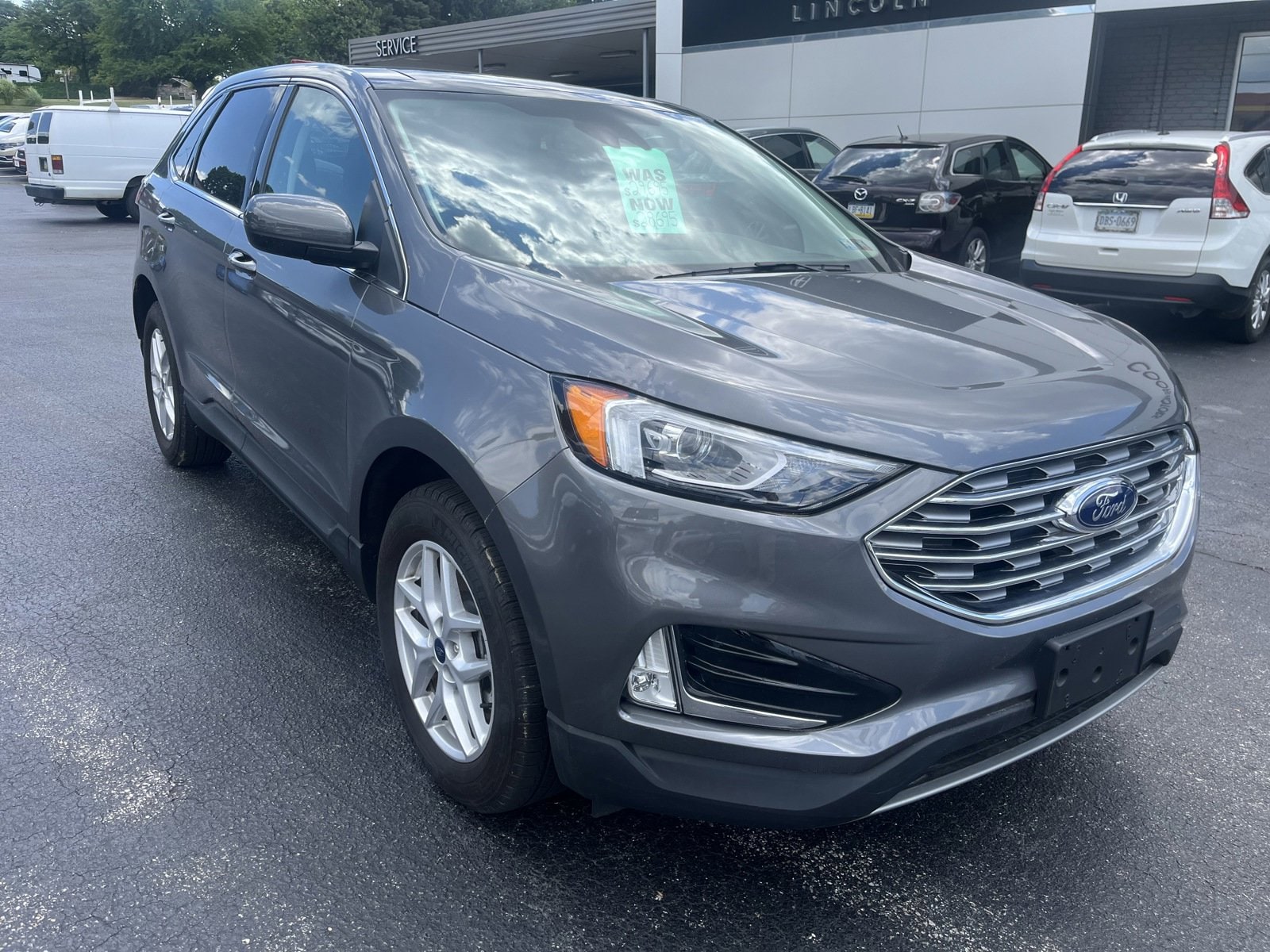 Used 2021 Ford Edge SEL with VIN 2FMPK4J99MBA59478 for sale in Hanover, PA