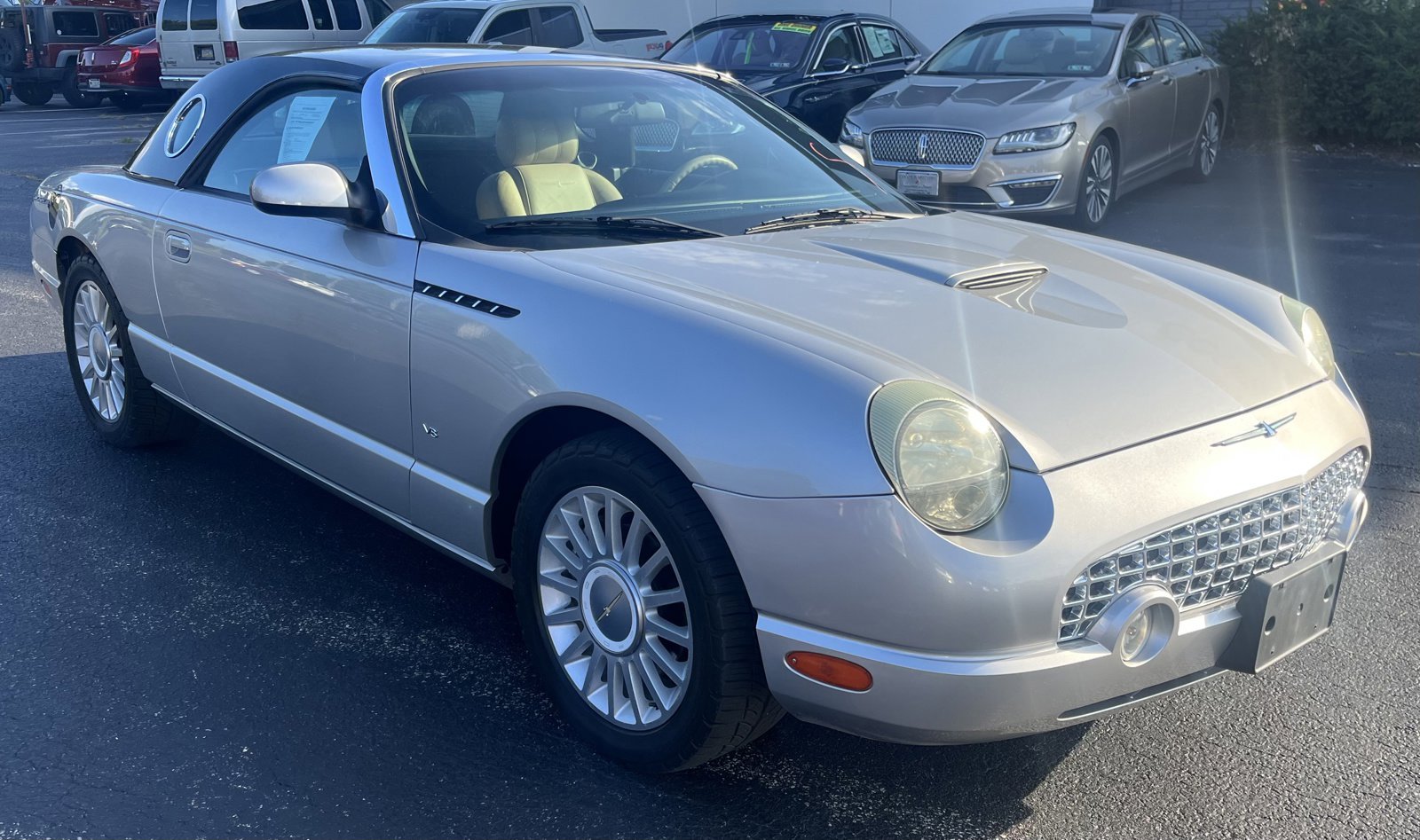 Used 2004 Ford Thunderbird Premium with VIN 1FAHP60A04Y103703 for sale in Hanover, PA