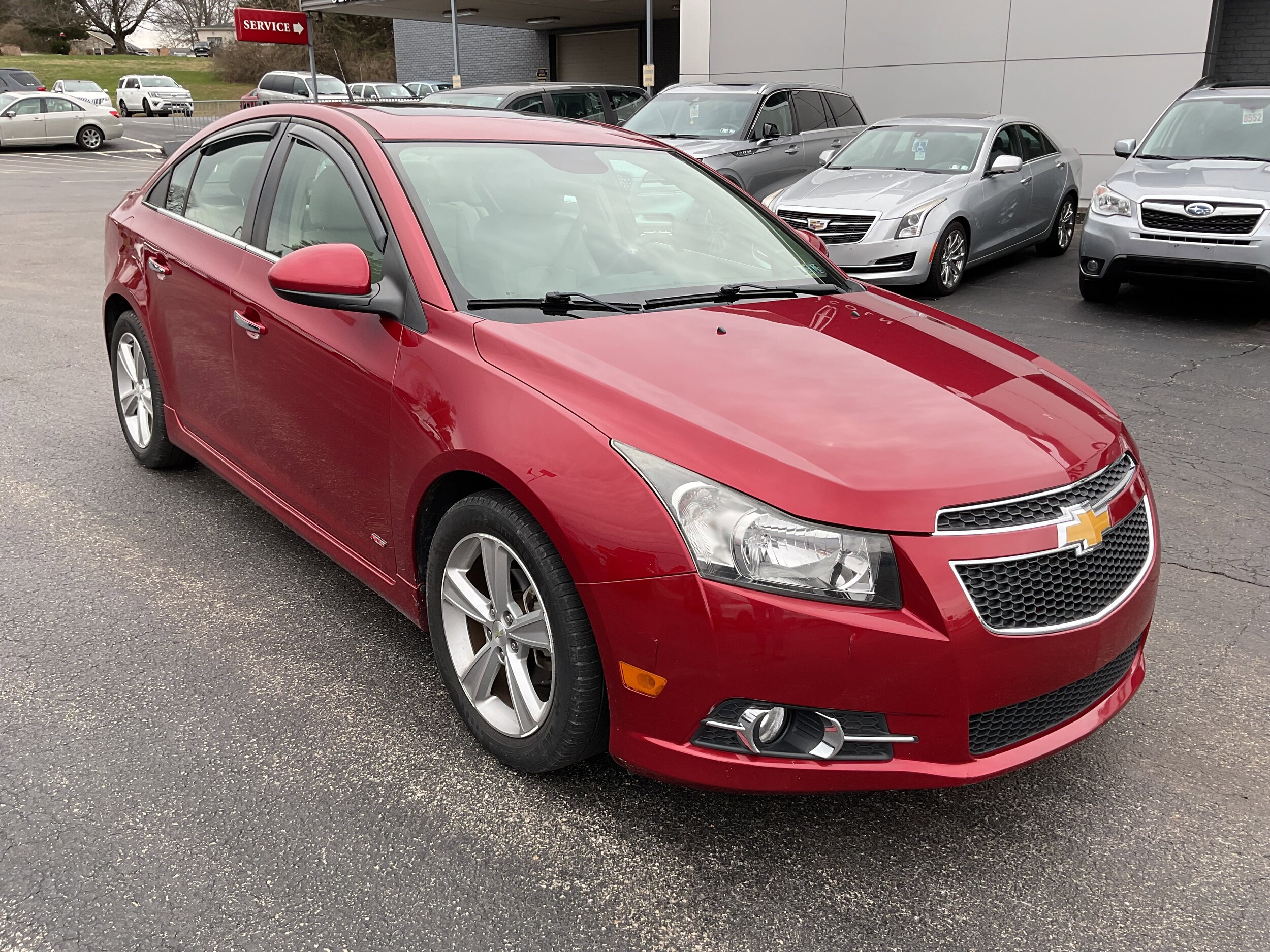 Used 2014 Chevrolet Cruze 2LT with VIN 1G1PE5SB4E7234578 for sale in Hanover, PA