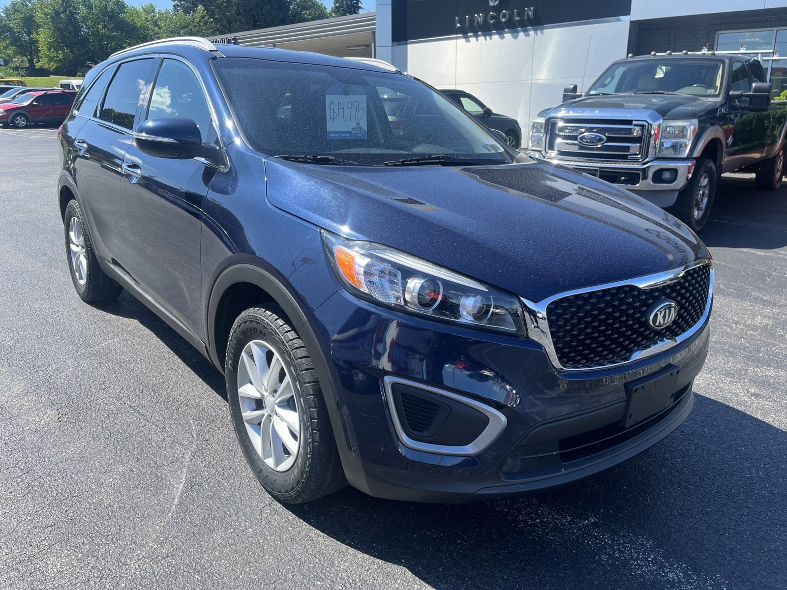 Used 2016 Kia Sorento LX with VIN 5XYPG4A34GG185829 for sale in Hanover, PA