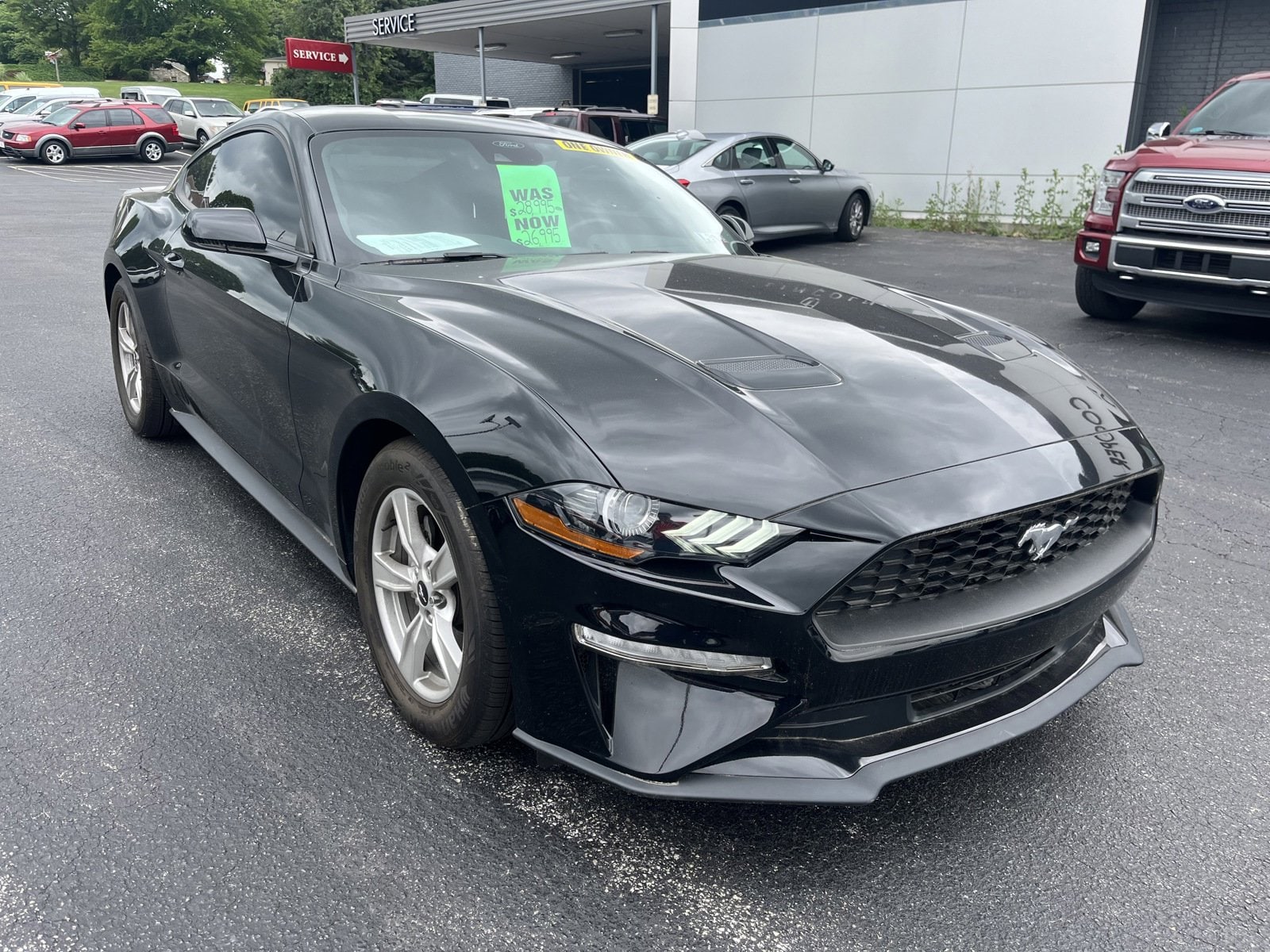 Used 2021 Ford Mustang EcoBoost with VIN 1FA6P8TH2M5133735 for sale in Hanover, PA