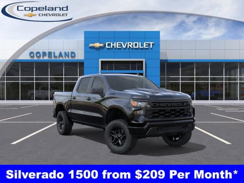 New 2026 Chevrolet Silverado 1500 Custom Trail Boss Truck
