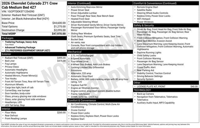 2026 Chevrolet Colorado Z71 - Photo 6