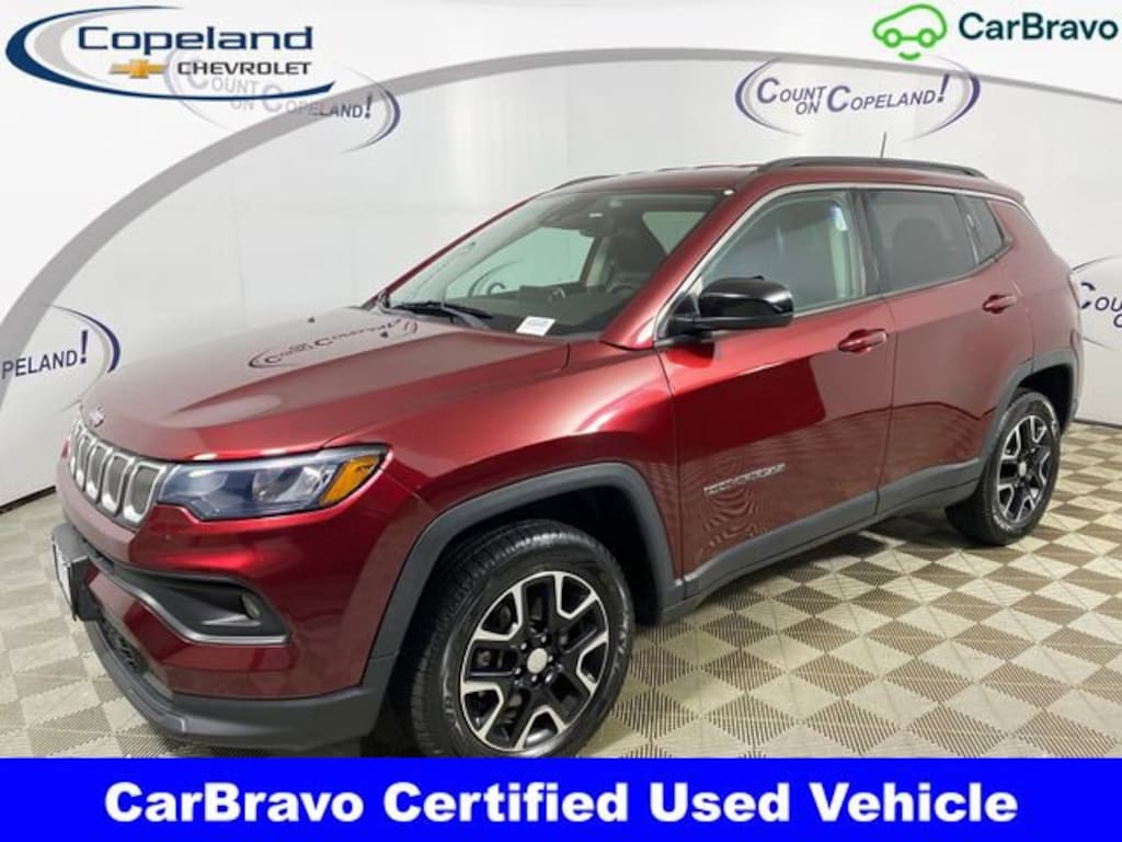 Used 2022 Jeep Compass Latitude 4x4 SUV