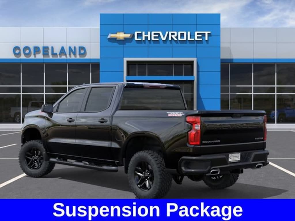 New 2026 Chevrolet Silverado 1500 Custom Trail Boss Truck
