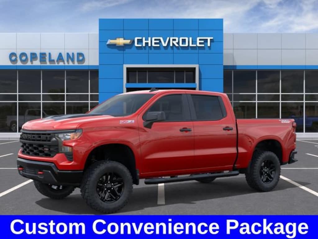 New 2026 Chevrolet Silverado 1500 Custom Trail Boss Truck