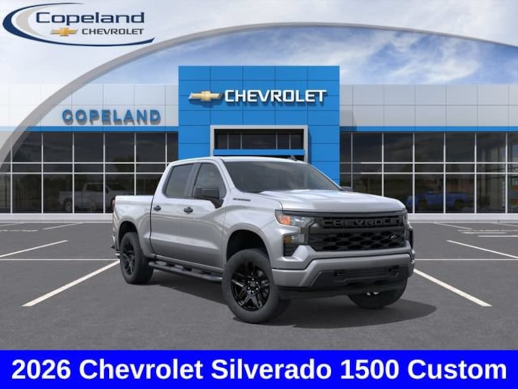 New 2026 Chevrolet Silverado 1500 Custom Truck