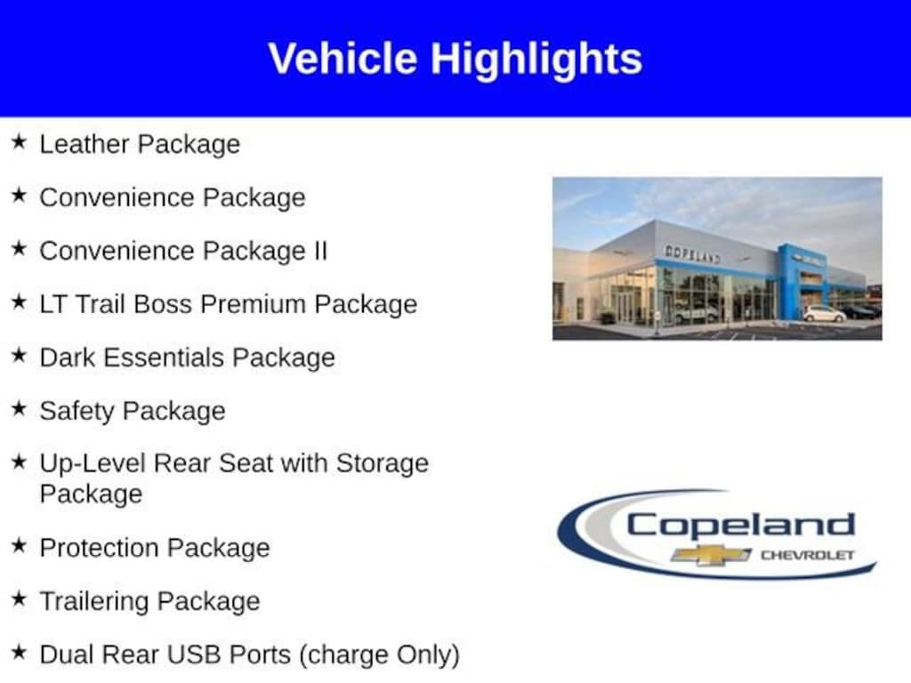 New 2026 Chevrolet Silverado 1500 LT Trail Boss Truck