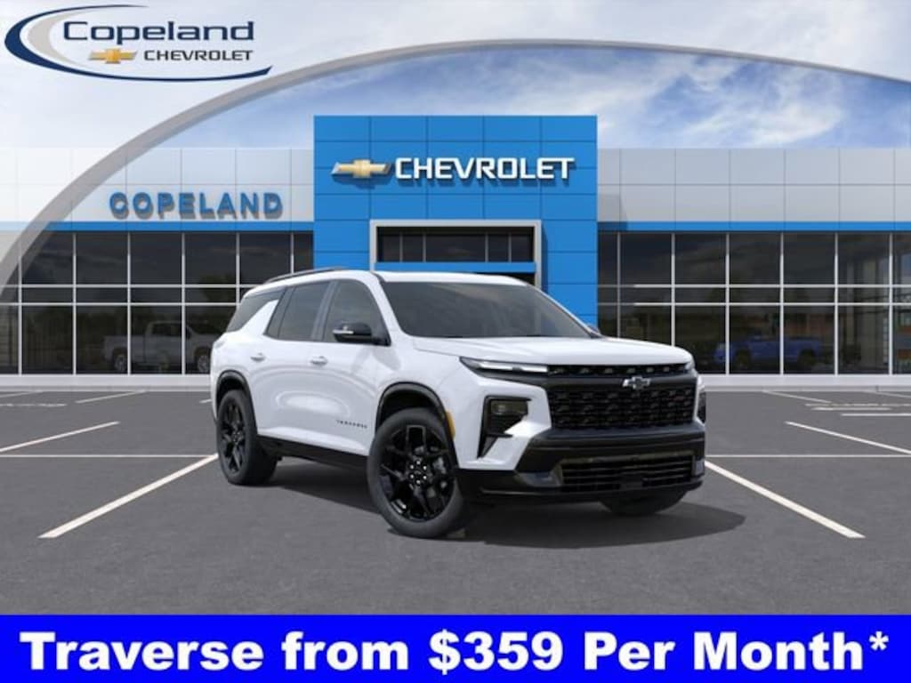 New 2026 Chevrolet Traverse RS SUV