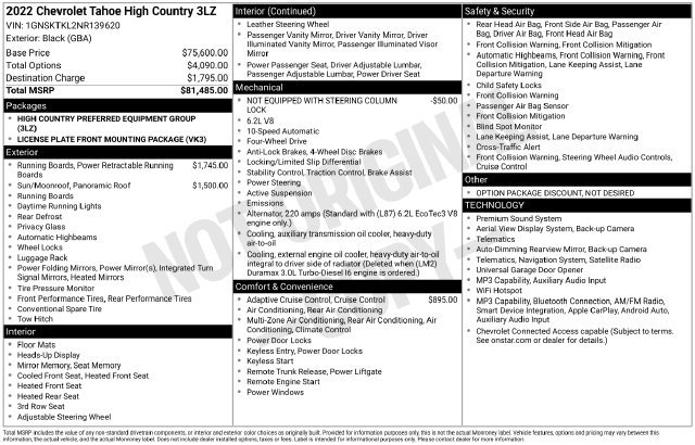 2022 Chevrolet Tahoe High Country - Photo 31