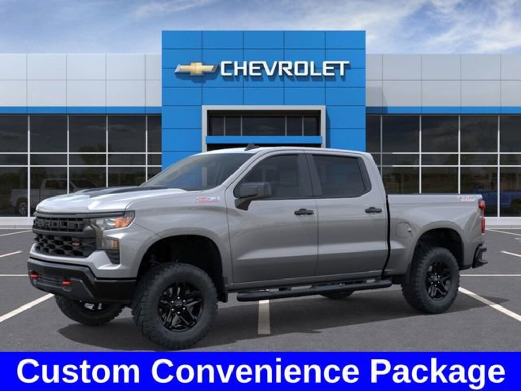 New 2026 Chevrolet Silverado 1500 Custom Trail Boss Truck