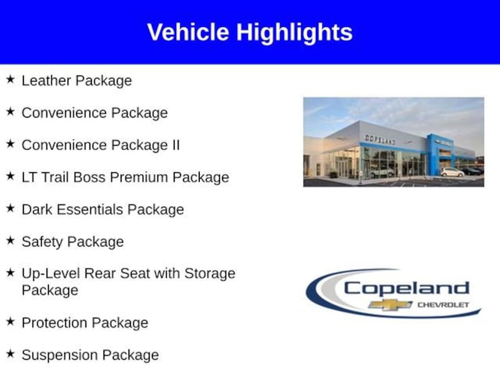 New 2026 Chevrolet Silverado 1500 LT Trail Boss Truck