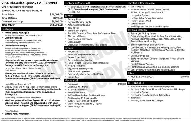 2026 Chevrolet Equinox EV 2LT - Photo 26