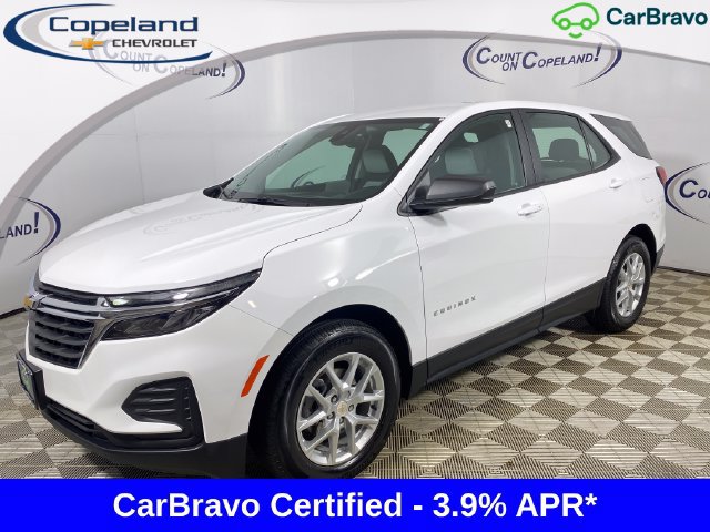 Certified 2024 Chevrolet Equinox LS with VIN 3GNAXHEG9RL153813 for sale in Brockton, MA