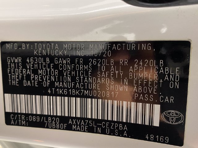 2021 Toyota Camry XSE - Photo 33