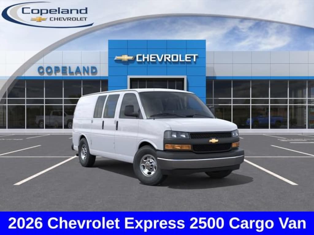 New 2026 Chevrolet Express Cargo WT Van