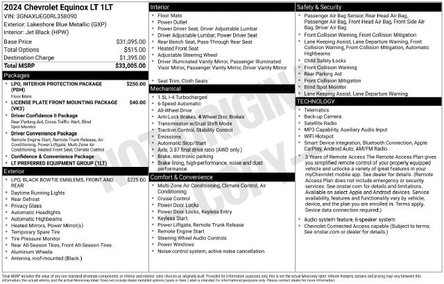 2024 Chevrolet Equinox LT - Photo 34
