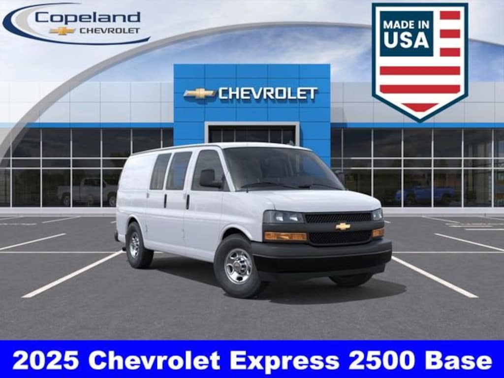 New 2025 Chevrolet Express Cargo 2500 WT Van