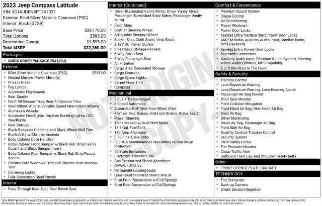 2023 Jeep Compass Latitude - Photo 34