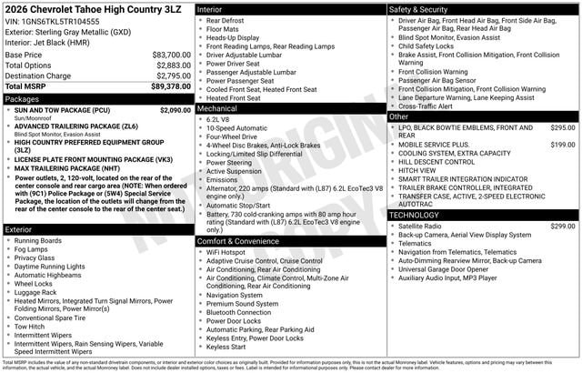 2026 Chevrolet Tahoe High Country - Photo 6