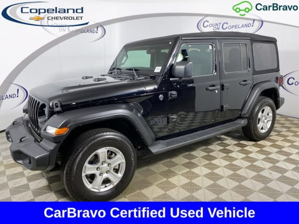 Used 2022 Jeep Wrangler Unlimited Sport S 4x4 SUV