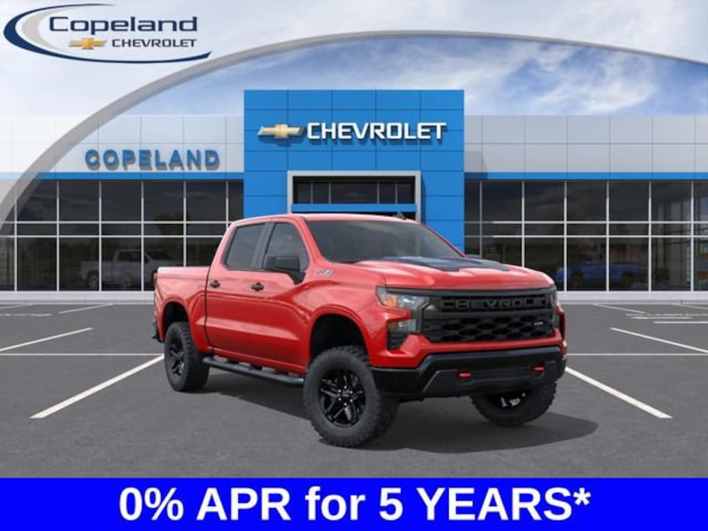 New 2026 Chevrolet Silverado 1500 Custom Trail Boss Truck