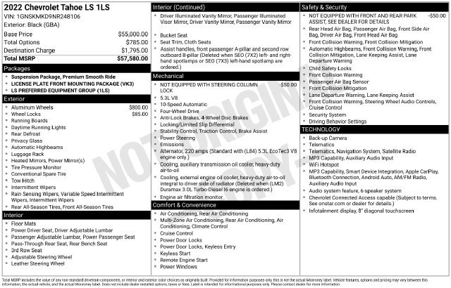 2022 Chevrolet Tahoe LS - Photo 32