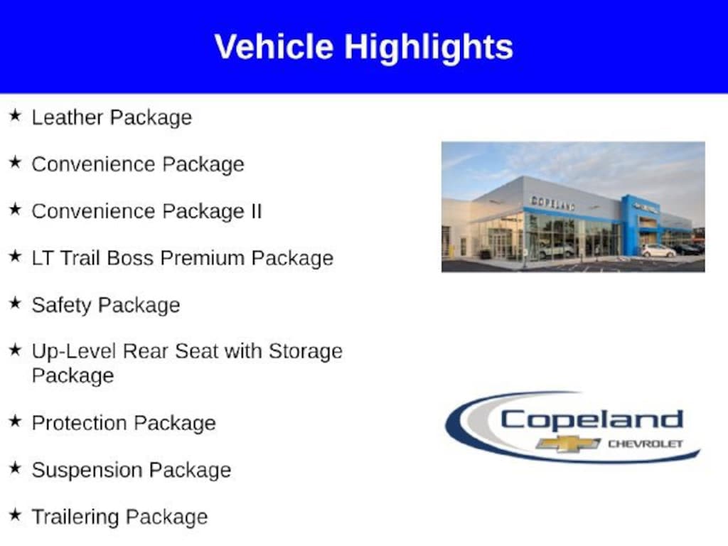 New 2026 Chevrolet Silverado 1500 LT Trail Boss Truck